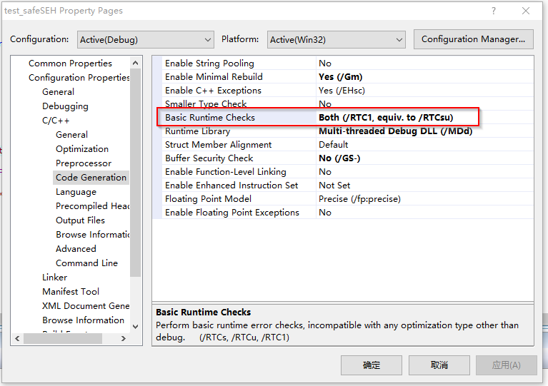 Base Runtime Checks